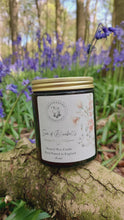 Load and play video in Gallery viewer, Bluebell scented candle in bluebell woodland
